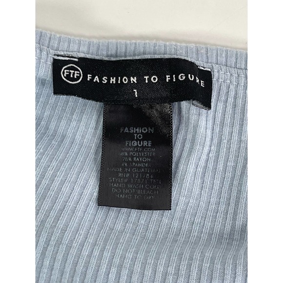 Fashion To Figure women’s Sz 1X knit off shoulder type sweater - Picture 4 of 6